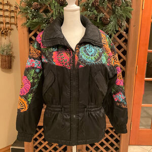 Vintage 80s Snuggler snow Jacket Kaelin Womens Size 6 jacket adjustable waist